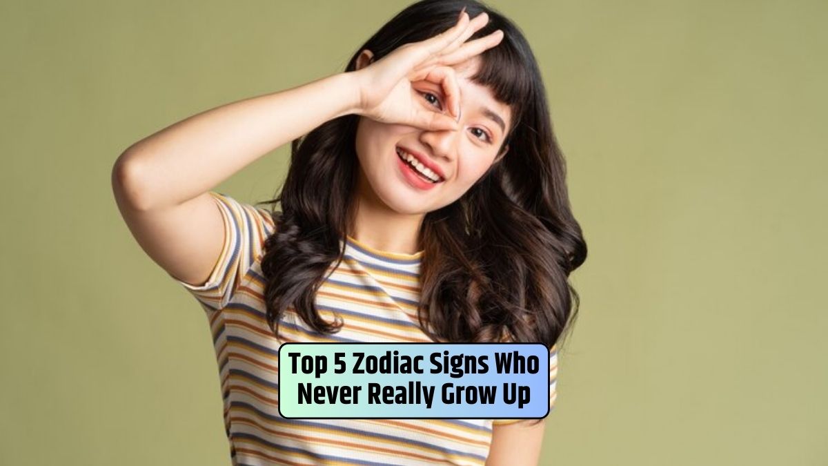 Youthful zodiac signs, Astrology and perpetual playfulness, Childlike energy in zodiacs, Eternal youthfulness in astrology, Playful personalities in the zodiac,
