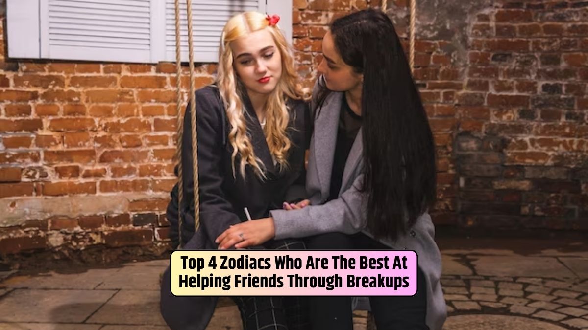 Two girls sitting are the best at helping friends through breakups, offering support and understanding.