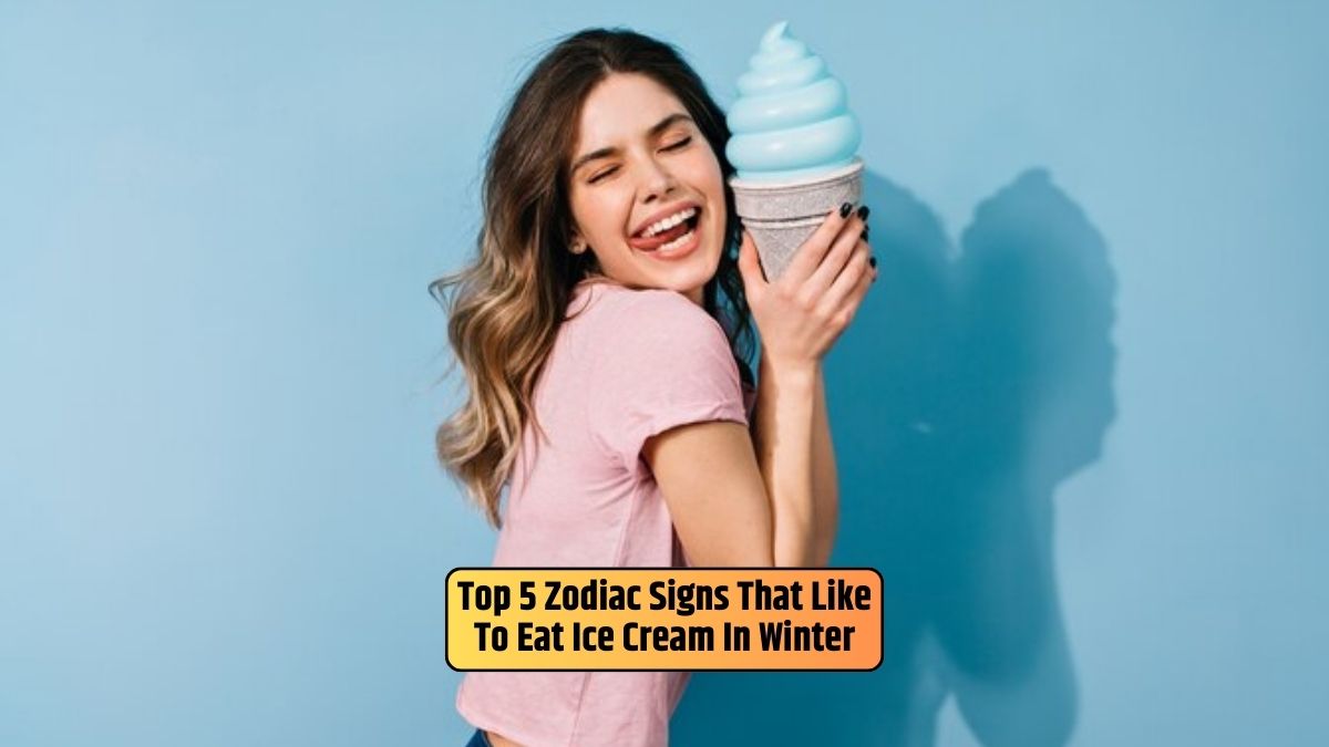 Zodiac signs, winter ice cream, unconventional treats, dessert preferences, unique culinary choices,