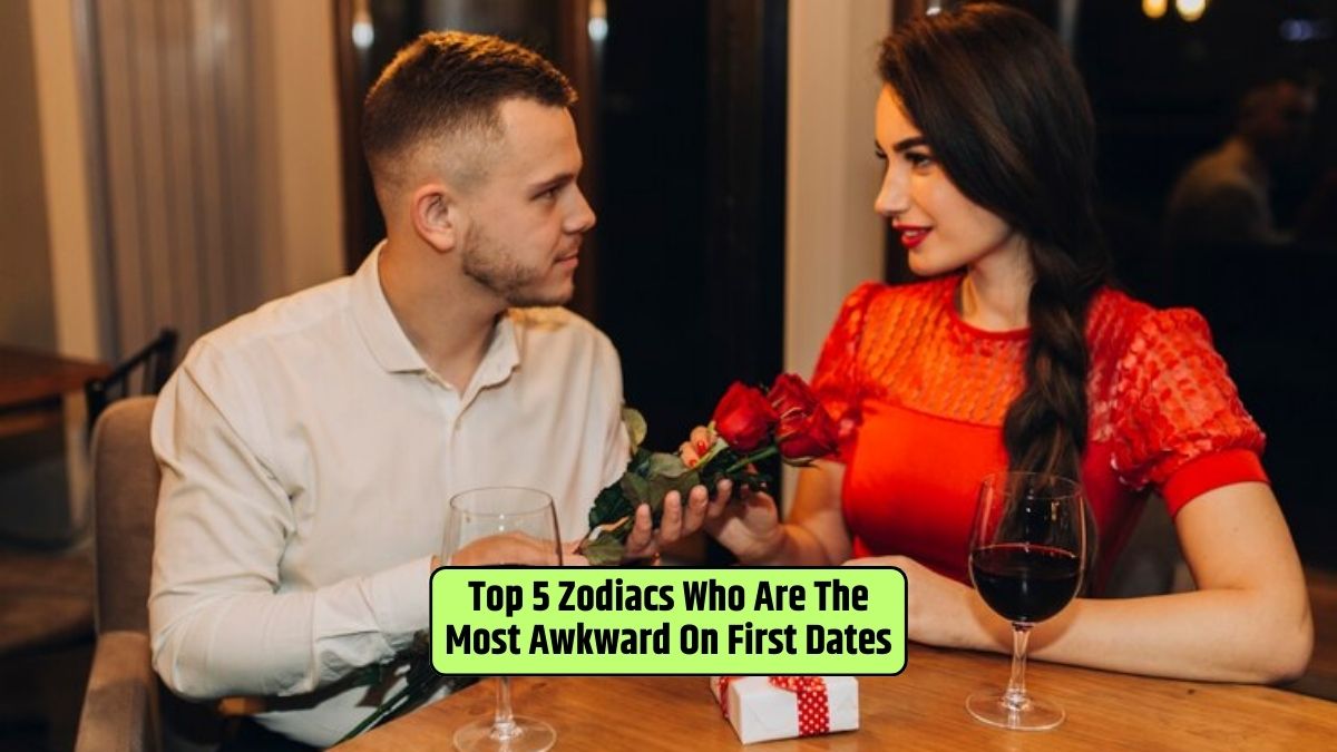 Zodiac signs, first dates, dating quirks, awkward moments, endearing qualities, unique charm, individuality on dates,