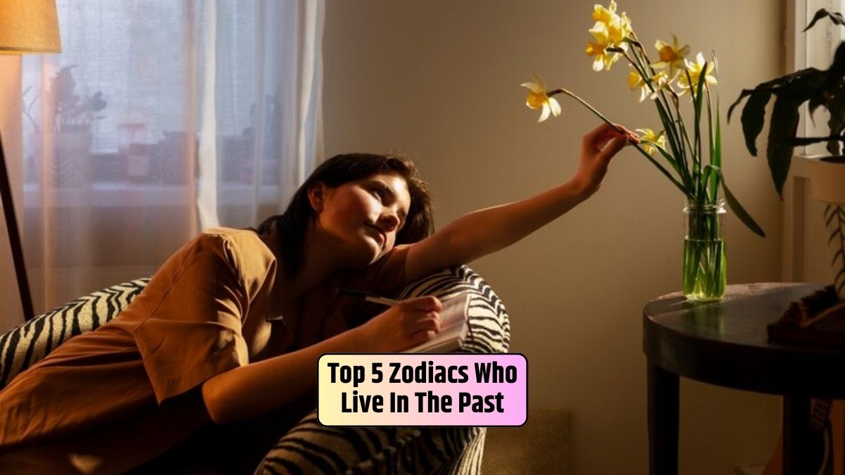 Zodiac signs, Living in the past, Nostalgia tendencies, Emotional connection to memories, Balancing past and present,